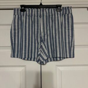 NWT Loft Outlet striped shorts